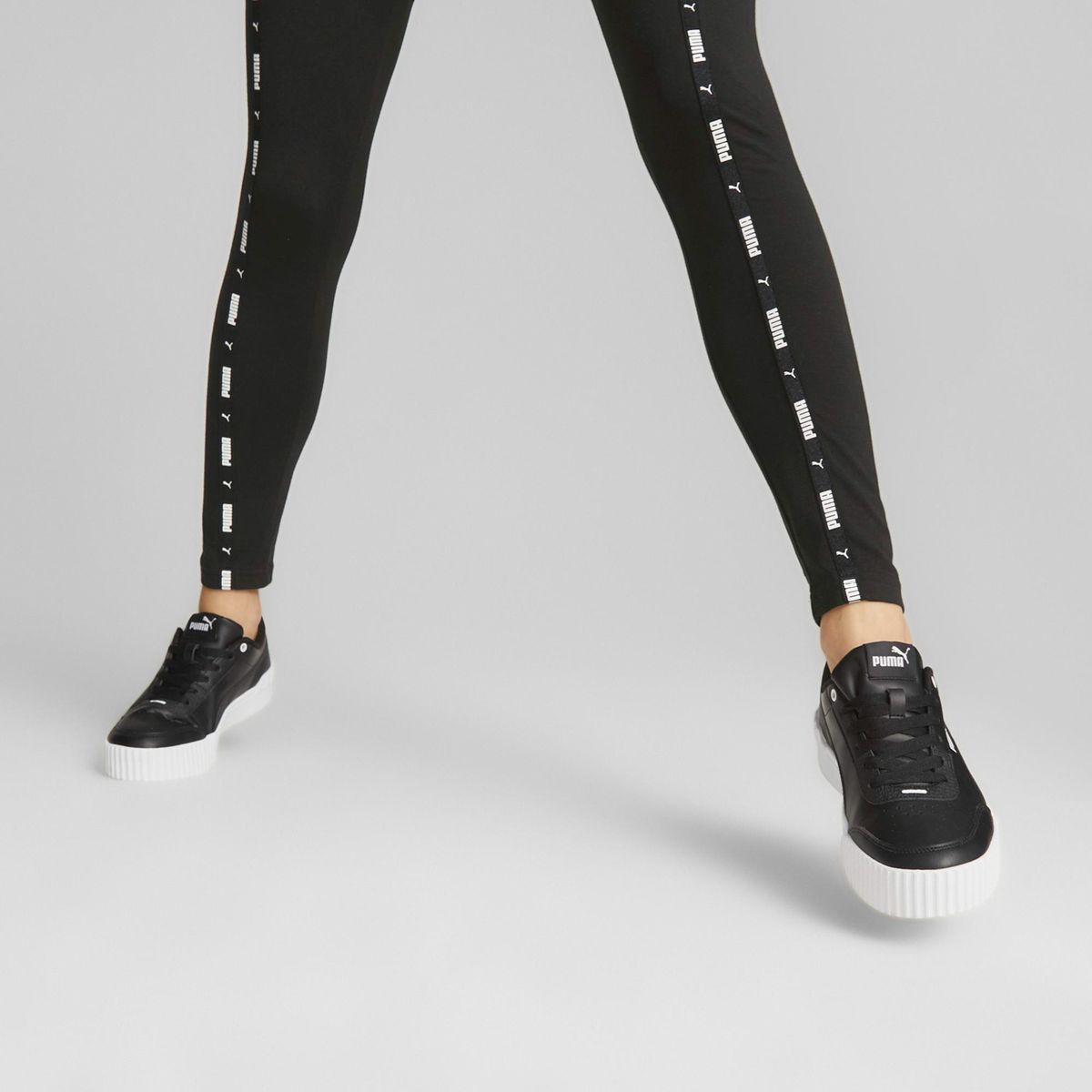 PUMA - Carina Lift Mono Zapatilla Urbana Mujer Negro Puma