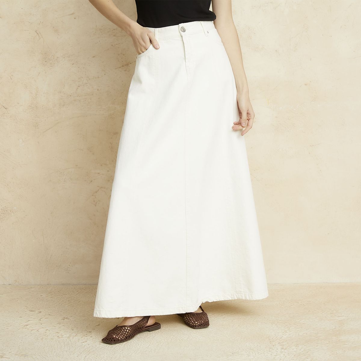 BASEMENT - Falda Maxi Mujer Basement