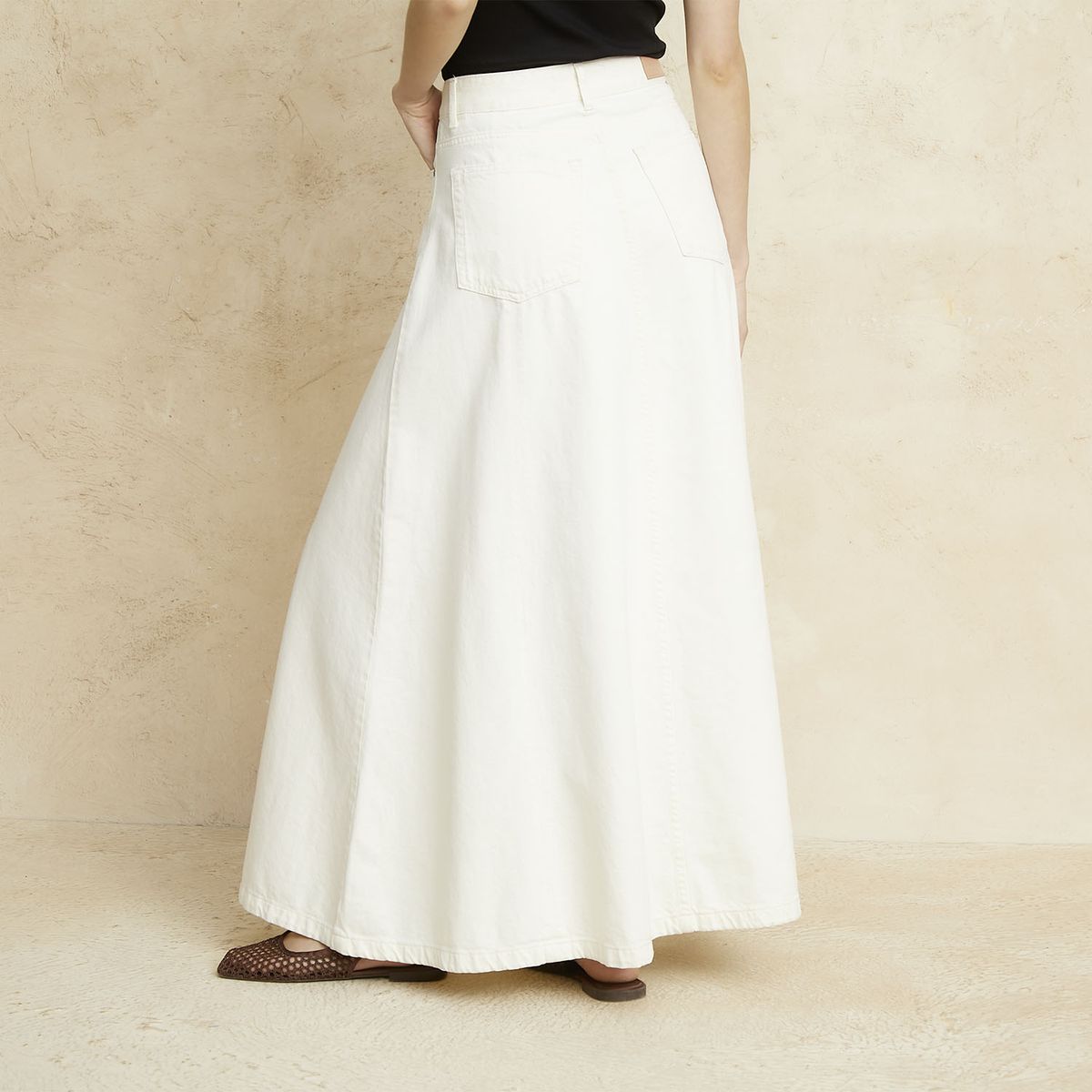 BASEMENT - Falda Maxi Mujer Basement