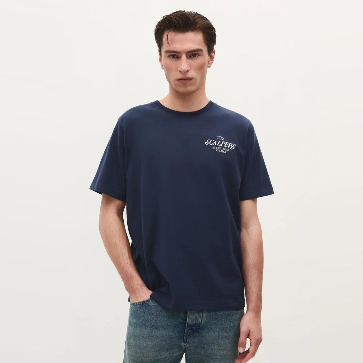 SCALPERS - Camiseta Hombre Algodón Scalpers