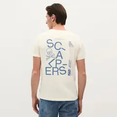 SCALPERS - Camiseta Hombre Algodón