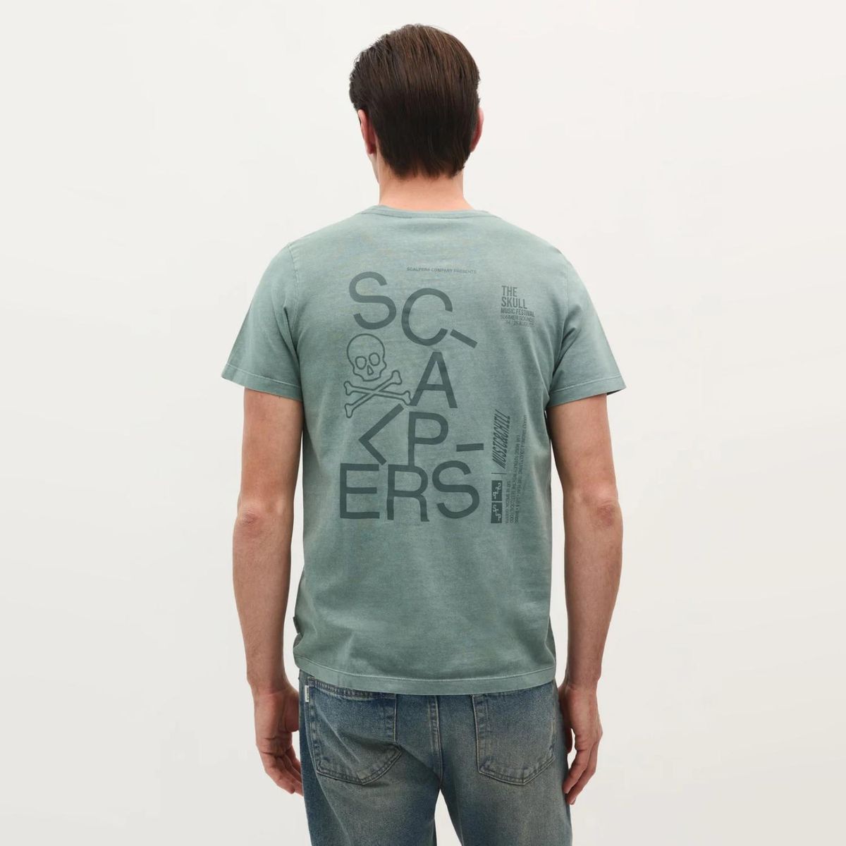 SCALPERS - Camiseta Hombre Algodón Scalpers