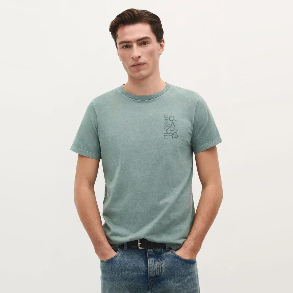 SCALPERS - Camiseta Hombre Algodón Scalpers