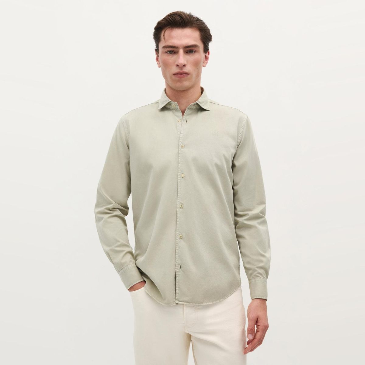 SCALPERS - Camisa Manga Larga Algodón Hombre Scalpers