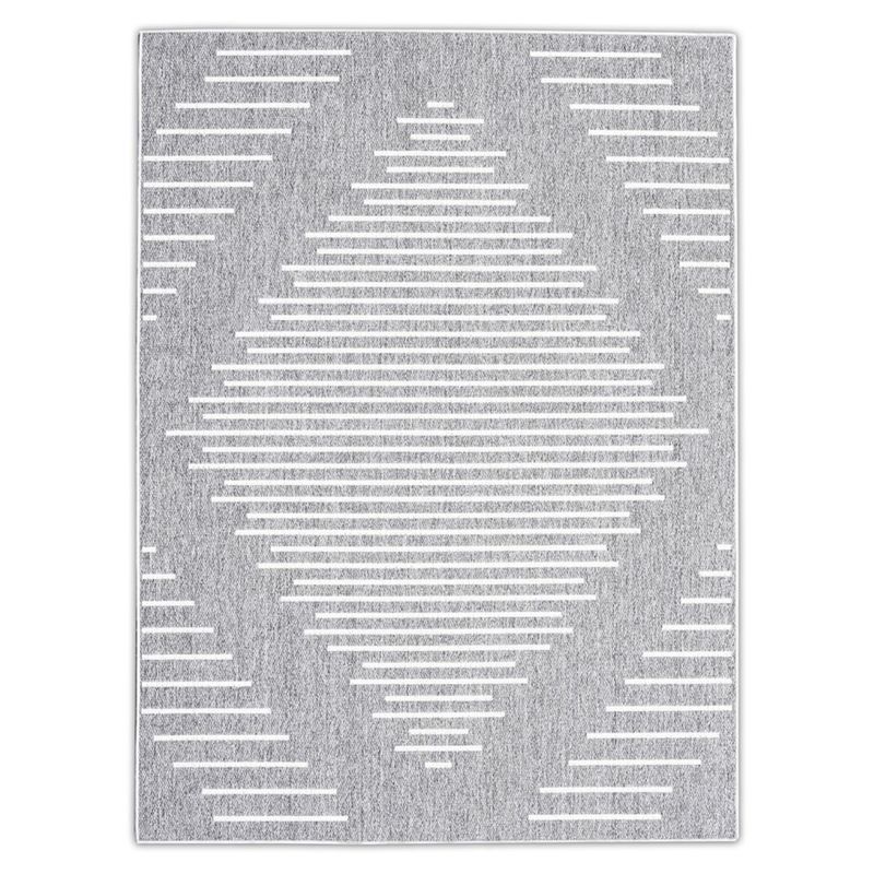 DORAL - Alfombra Sisal Chicago D1 Gris 150X200 Doral
