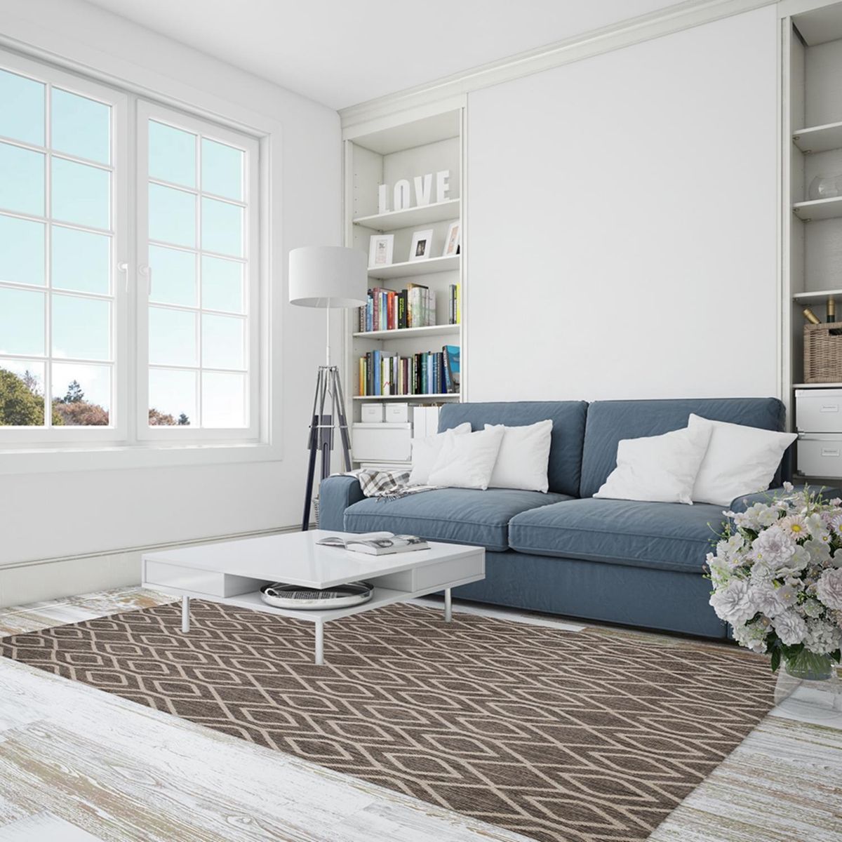 DORAL - Alfombra Sisal Chicago D2 Beige 200X280 Doral