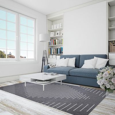 Imagen 2 del producto Alfombra Sisal Chicago D1 Gris 200X280