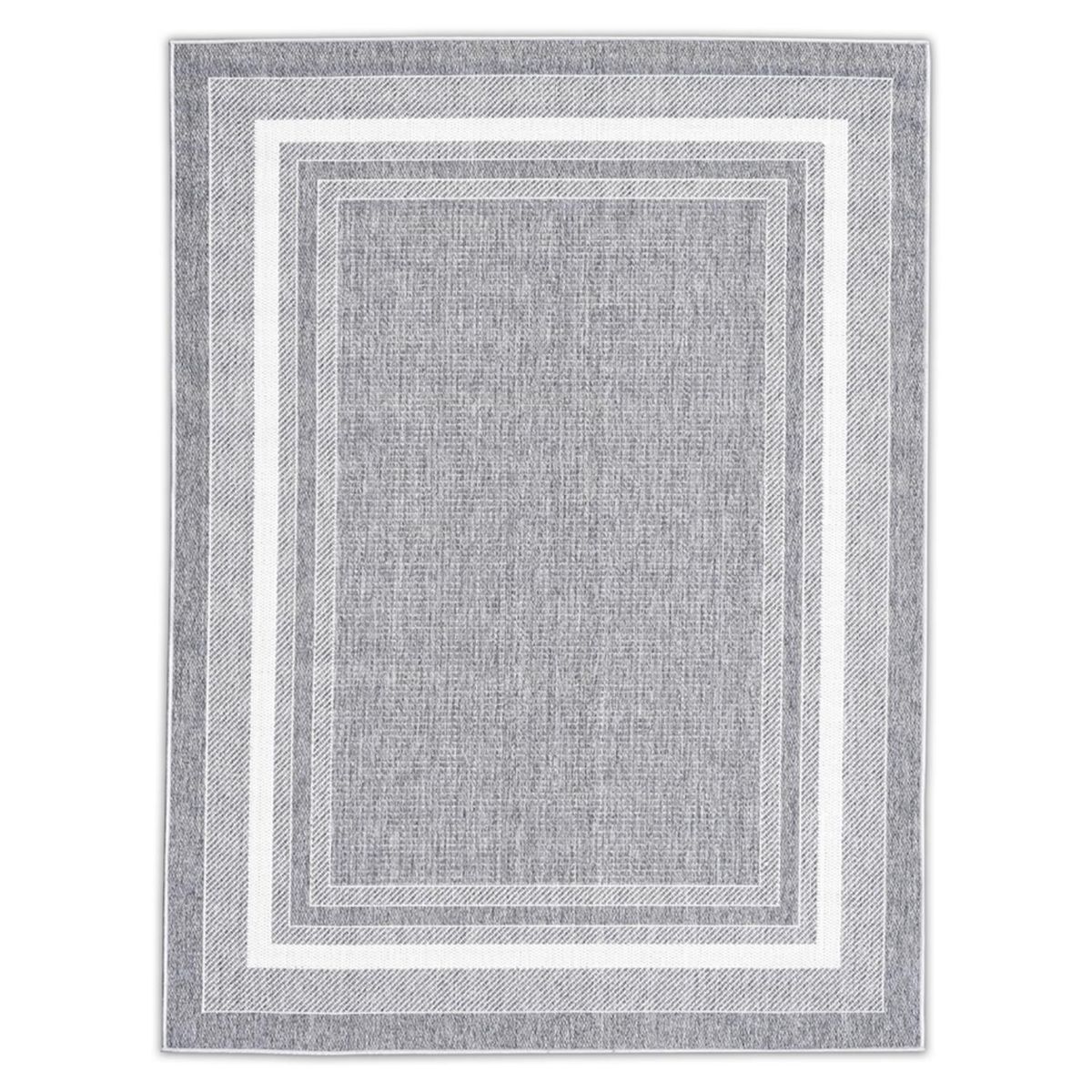 DORAL - Alfombra Sisal Chicago D3 Gris 170X230 Doral