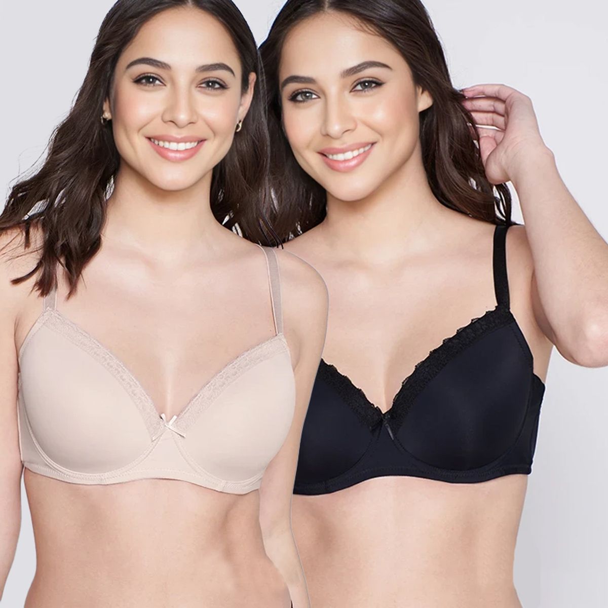 INTIME - Pack de 2 Sostenes Copa C Mujer Intime