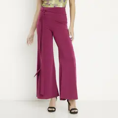 MOSSIMO - Pantalón Palazzo Tiro Súper Alto Mujer