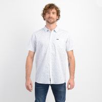 Camisa Manga Corta Algodón Hombre