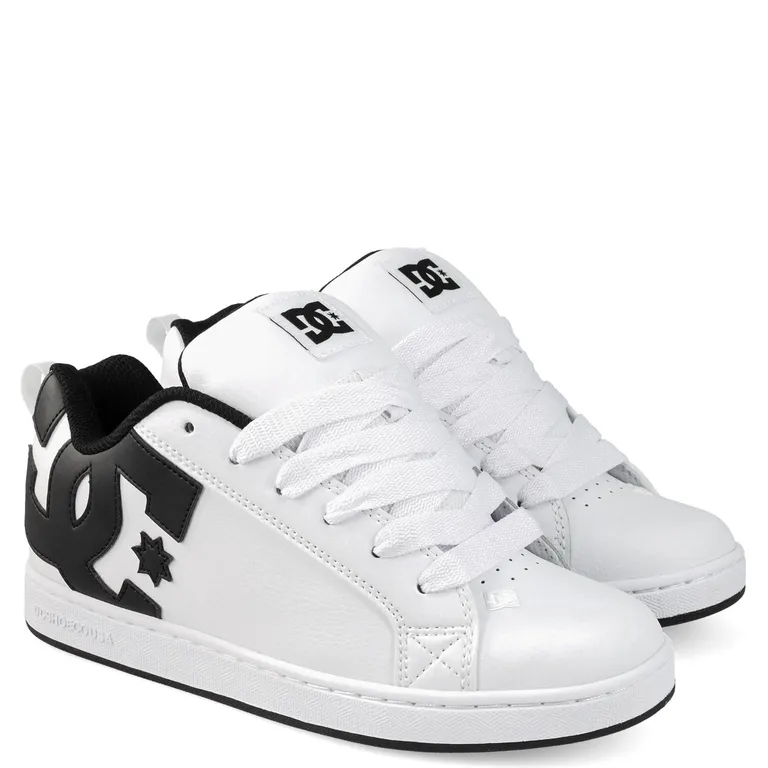 Courtgraffik 114 Zapatilla Urbana Mujer Cuero Blanco