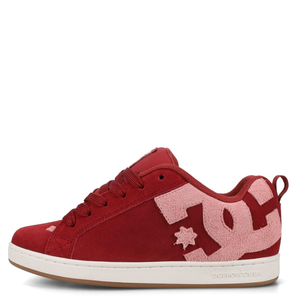 DC SHOES - Court Graffik Zapatilla Urbana Roja Mujer Dc Shoes