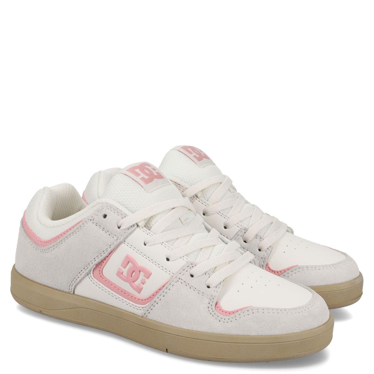 DC SHOES - Cure 102 Zapatilla Urbana Mujer Cuero Blanco Dc Shoes