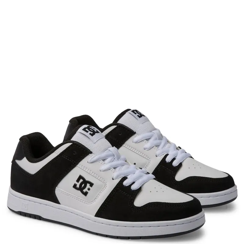 DC SHOES - Manteca 4 005 Zapatilla Urbana Mujer Cuero Blanco Dc Shoes