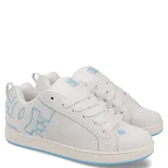 DC SHOES - Court Graffik Zapatilla Urbana Mujer Blanco