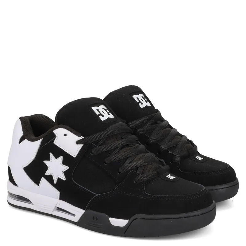 DC SHOES - Command 002 Zapatilla Urbana Hombre Cuero Negro Dc Shoes