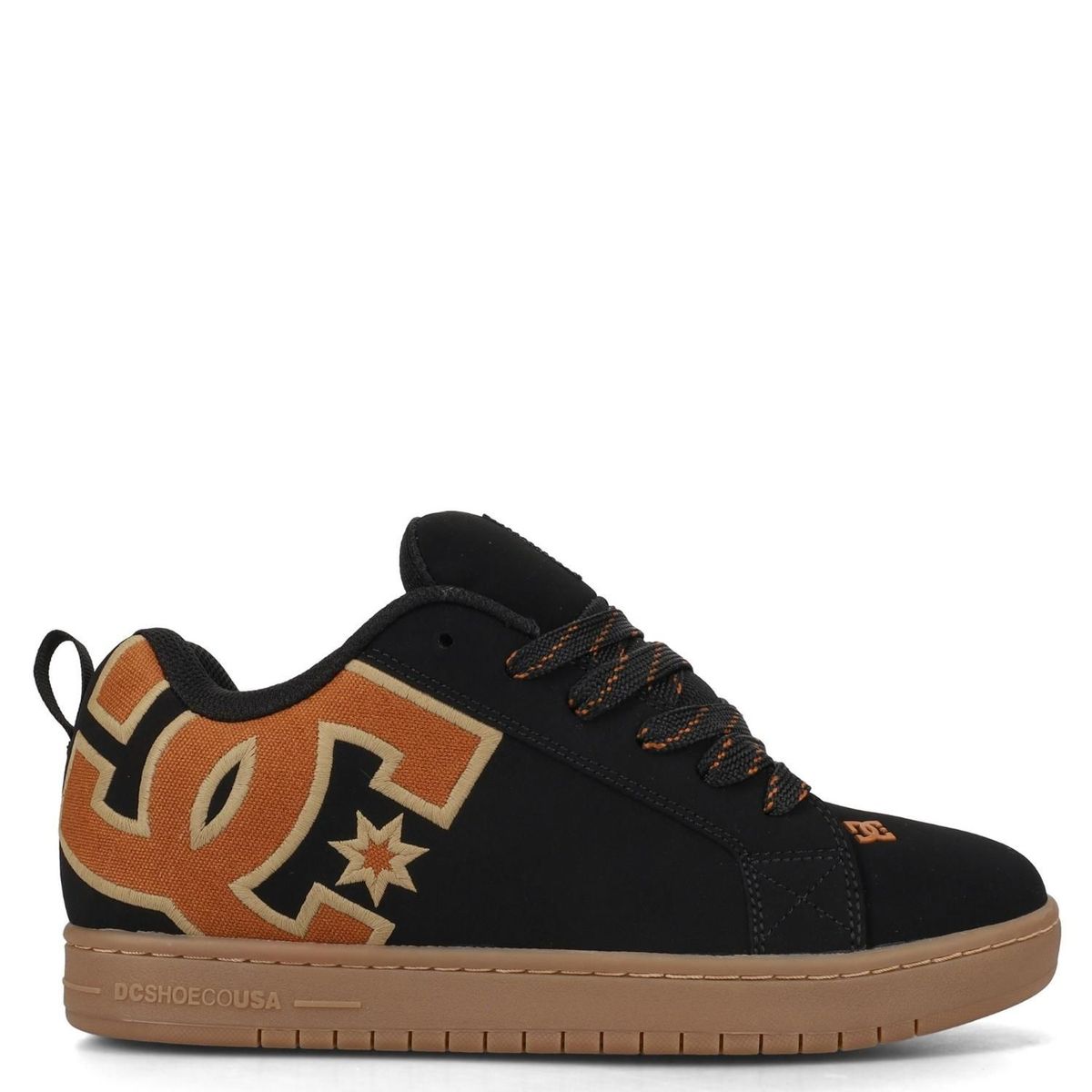 DC SHOES - Courtgraffik Zapatilla Urbana Hombre Cuero Negro Dc Shoes