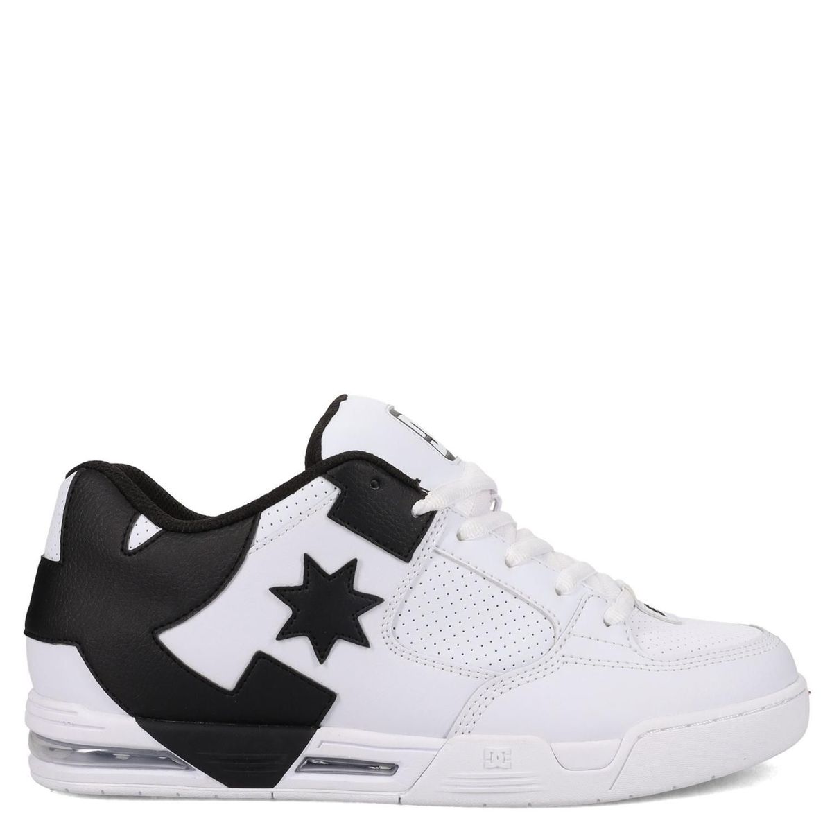 DC SHOES - Command Zapatilla Urbana Hombre Cuero Blanco Dc Shoes