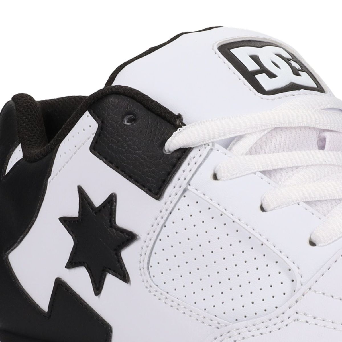 DC SHOES - Command Zapatilla Urbana Hombre Cuero Blanco Dc Shoes