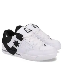DC SHOES - Command Zapatilla Urbana Hombre Cuero Blanco