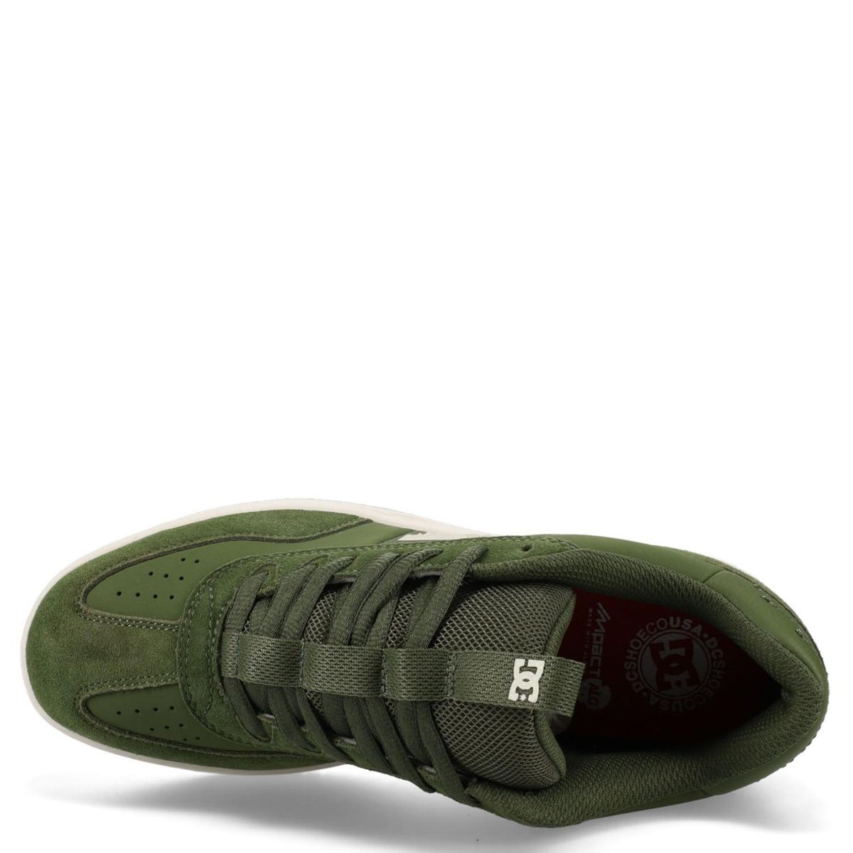DC SHOES - Astrix Zapatilla Urbana Hombre Cuero Verde Dc Shoes