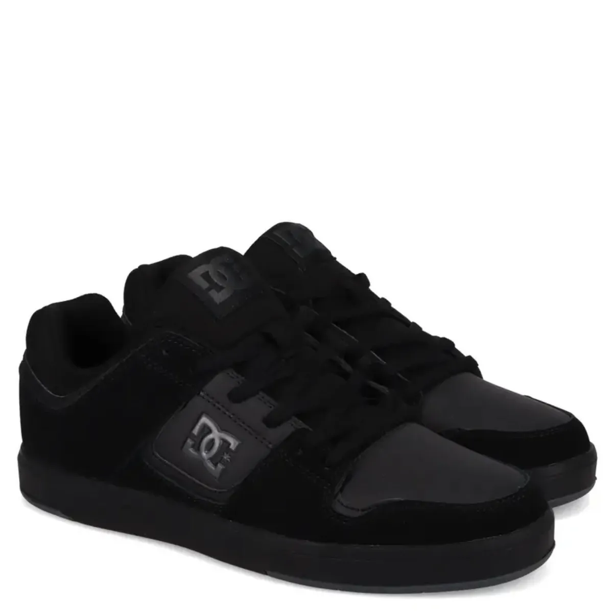 DC SHOES - Cure 062 Zapatilla Urbana Hombre Cuero Negro DC Shoes