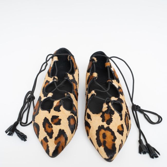 ALBA Y ADELA - Mocasin Mujer Animal Print Alba Y Adela