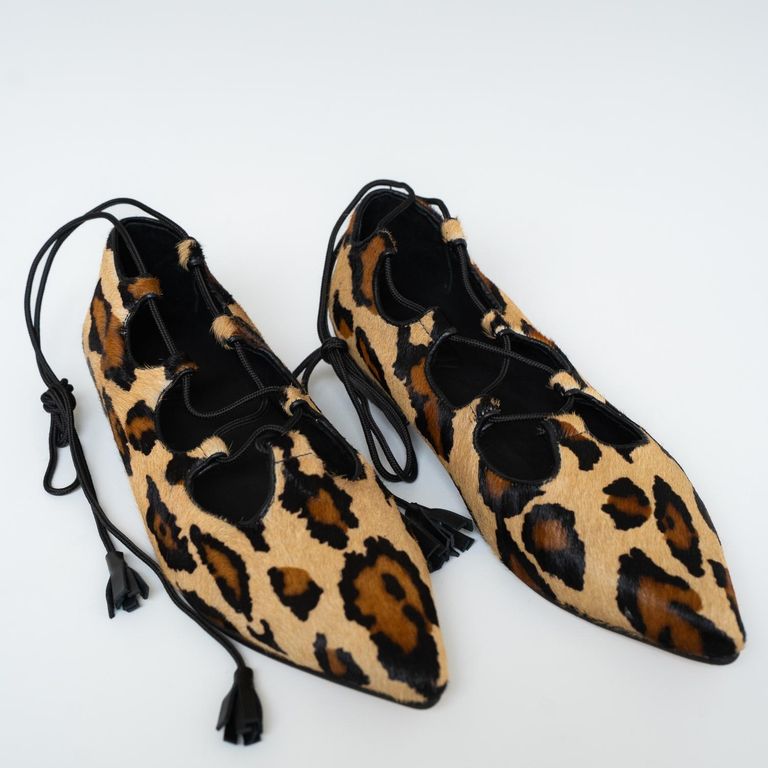 ALBA Y ADELA Mocasín Mujer Animal Print