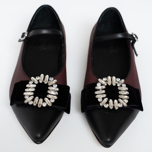 ALBA Y ADELA - Mocasin Mujer Burdeo Alba Y Adela