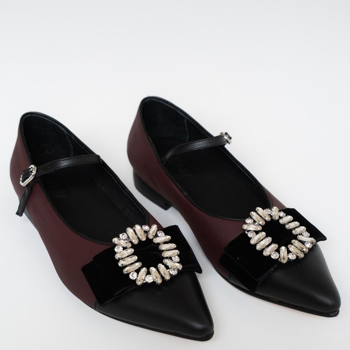 ALBA Y ADELA - Mocasín Mujer Burdeo Alba Y Adela