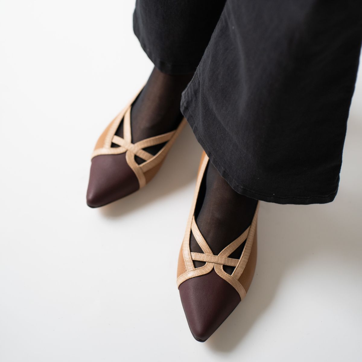 ALBA Y ADELA - Mocasin Mujer Café Alba Y Adela