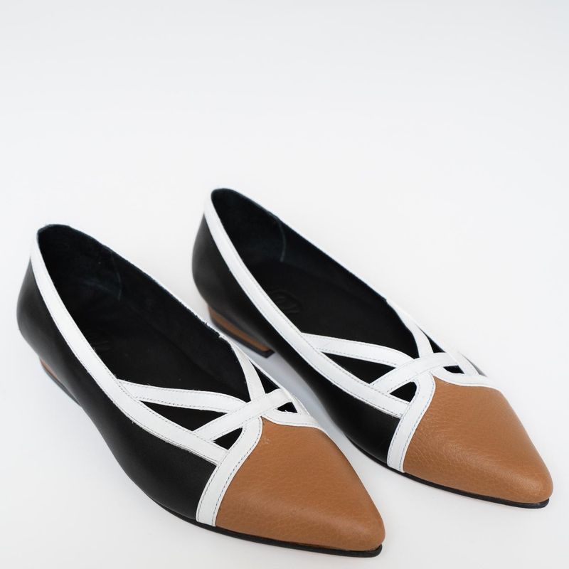 ALBA Y ADELA - Mocasin Mujer Negro Alba Y Adela
