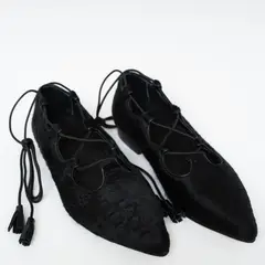 ALBA Y ADELA - Mocasin Mujer Negro