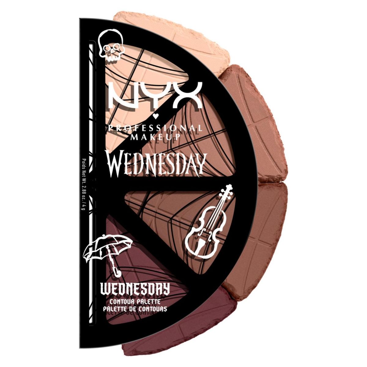 NYX PROFESSIONAL MAKEUP - Paleta De Contour Wednesday Stained Nyx Professional Makeup