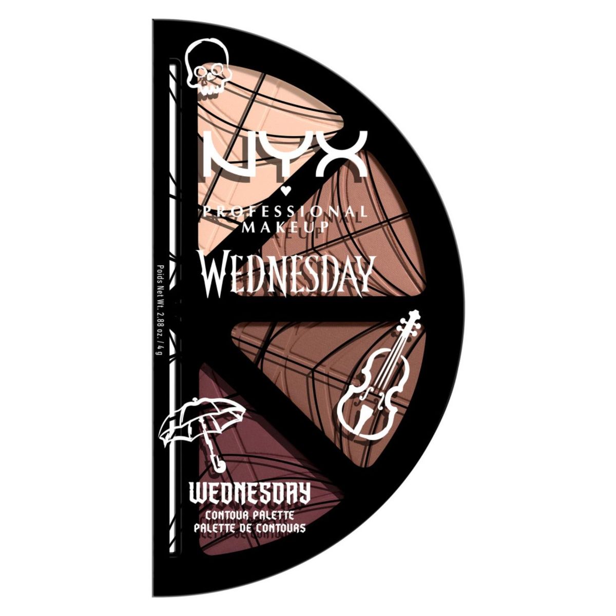 NYX PROFESSIONAL MAKEUP - Paleta De Contour Wednesday Stained Nyx Professional Makeup