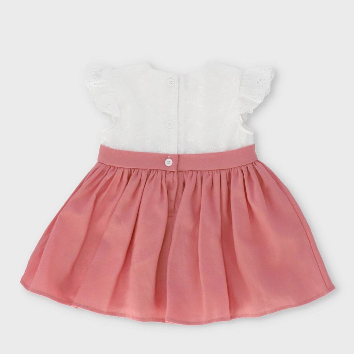 LIMONADA - Vestido Largo Bebé Niña Algodón Limonada