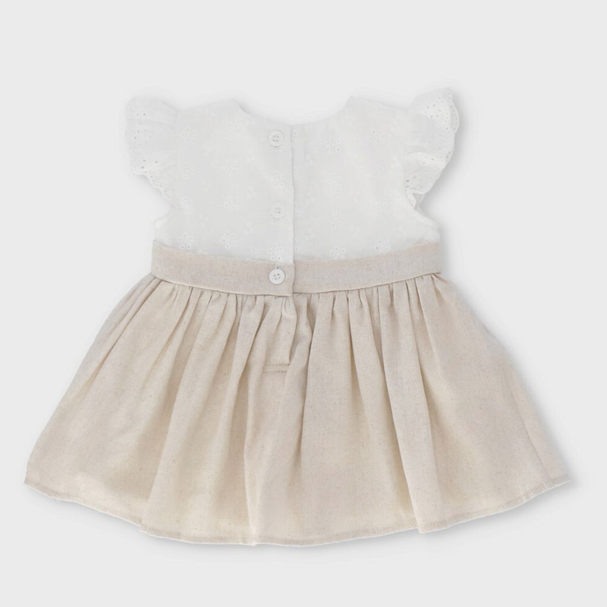 LIMONADA - Vestido Largo Bebé Niña Algodón Limonada