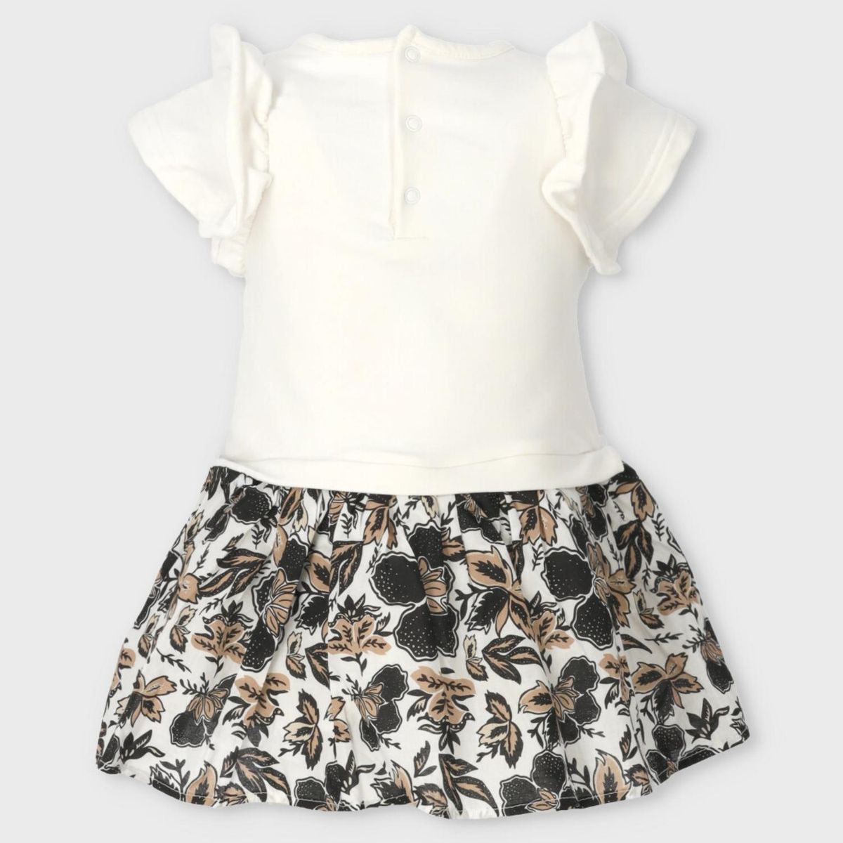 LIMONADA - Vestido Largo Bebé Niña Algodón Limonada