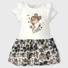 LIMONADA - Vestido Largo Bebé Niña Algodón