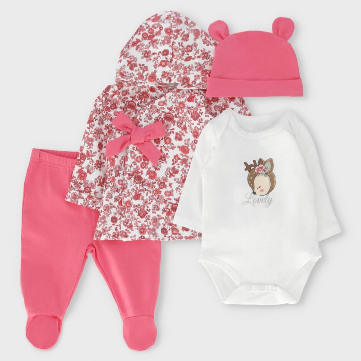 LIMONADA - Conjunto Bebé Niña Algodón Limonada