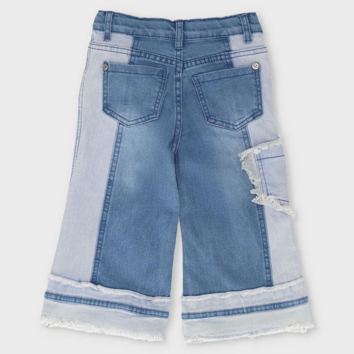 LIMONADA - Jeans Wide Leg Bebé Niña Algodón Limonada