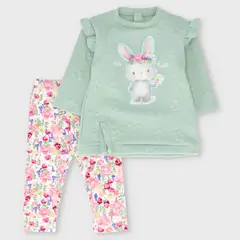 LIMONADA - Conjunto Bebé Niña Algodón