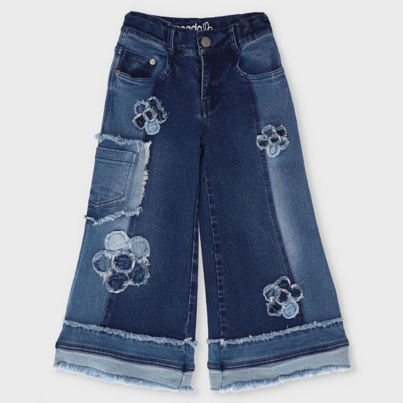 LIMONADA - Jeans Wide Leg Niña Algodón Limonada