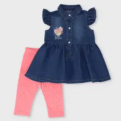 LIMONADA - Conjunto Bebé Niña Algodón