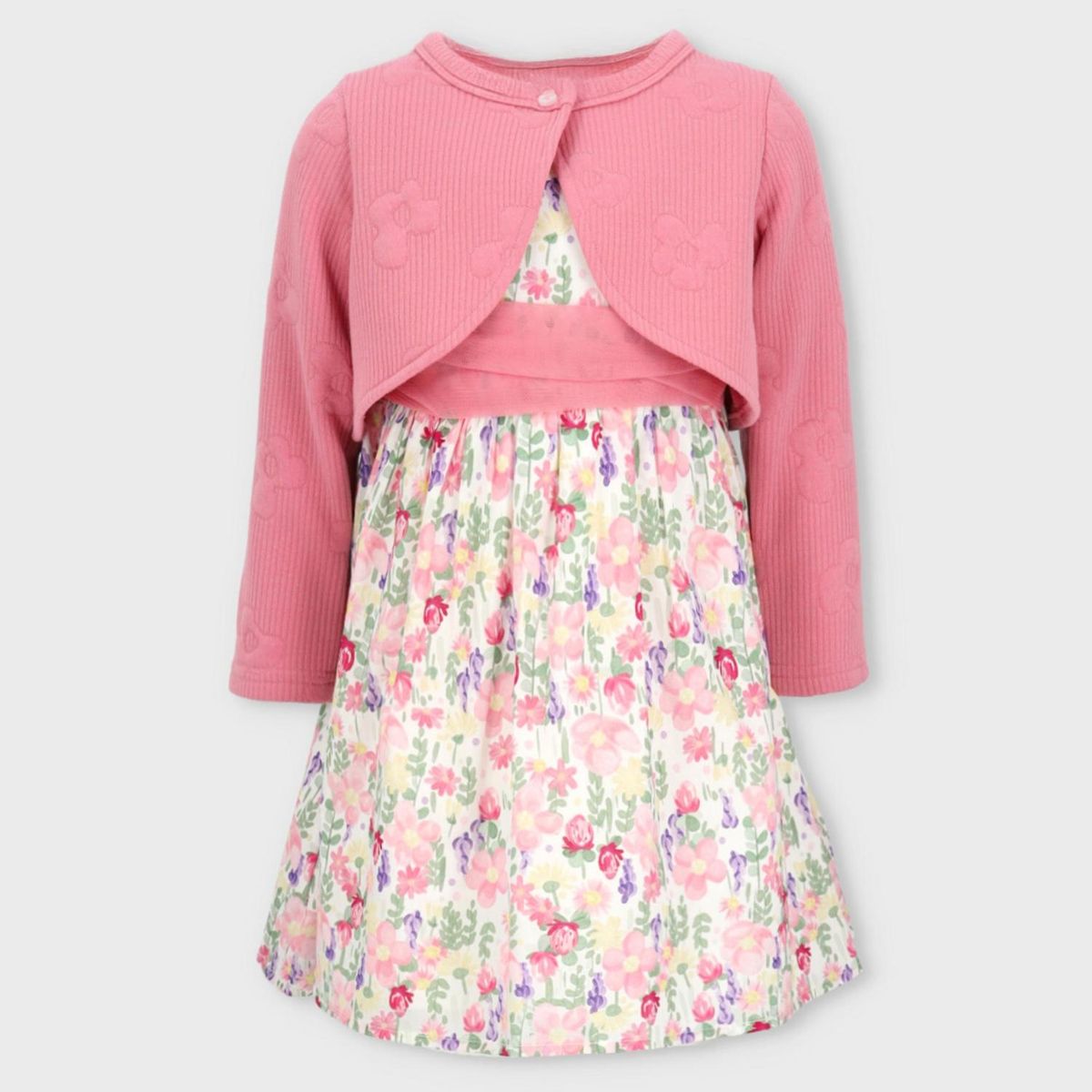 LIMONADA - Vestido Largo Niña Algodón Limonada