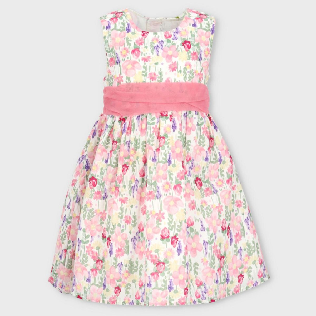 LIMONADA - Vestido Largo Niña Algodón Limonada