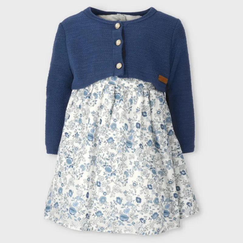 LIMONADA - Vestido Largo Bebé Niña Algodón Limonada