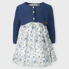 LIMONADA - Vestido Largo Bebé Niña Algodón