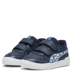 PUMA - Multiflex Sl Icy Monster V Ps Zapatilla Urbana Niño Azul Marino (28 a 35)